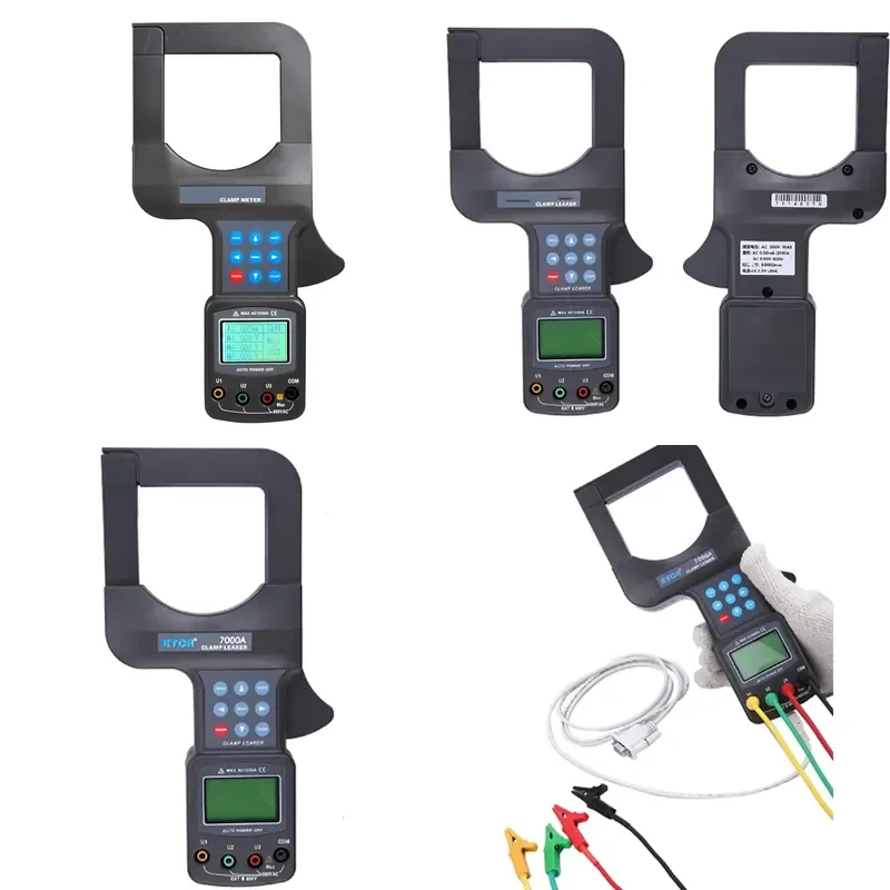 for ROKTOOLS 2000A Clamp Multimeter AC DC 600A Smart Digital Clamp Meter Current Tong Tester