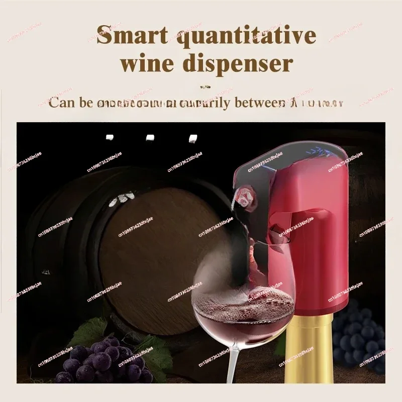 2024 New Portable Mini Automatic Wine Decanter Electric Wine Aerator and Wine Dispenser