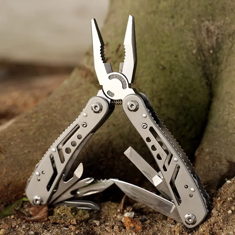 Multitool 24-in-1 Multitools Pliers with Professional Multi-tool for Survival Camping and Hunting Gifts for Men Dad Hus band