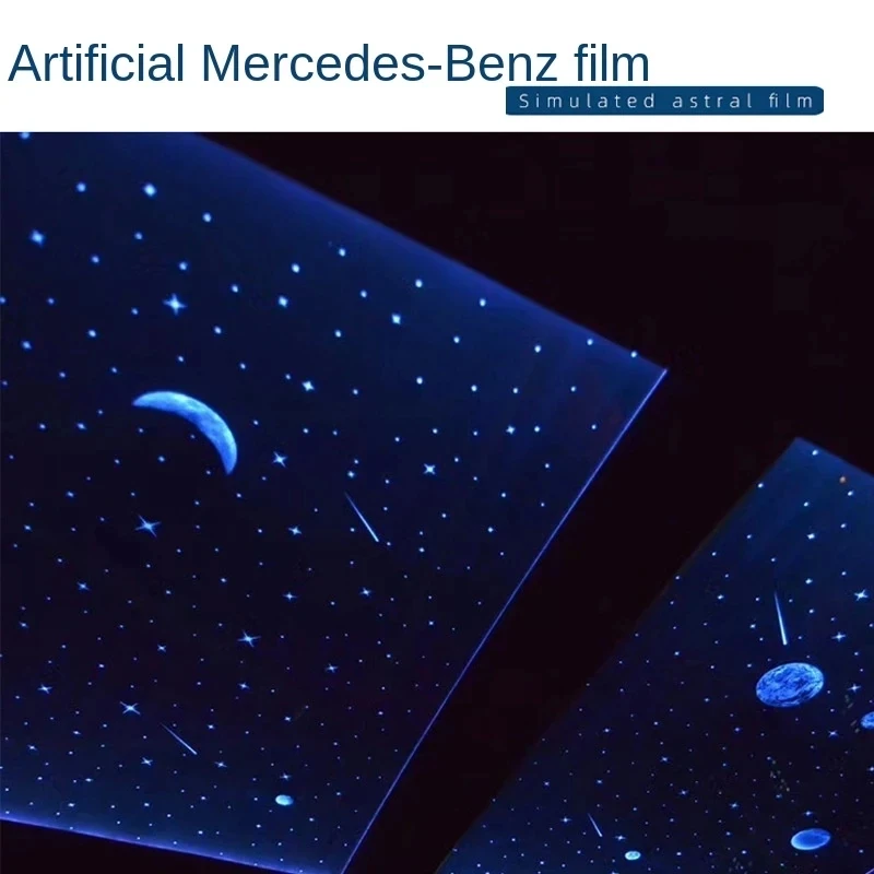 Car Interior LED Light Roof Room Atmosphere Starry Sky Lamp Sunroof Flim Laser Star Projector