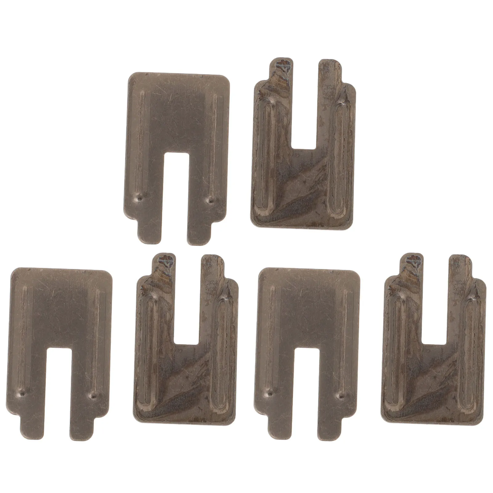 

6pcs Lining Accessories Hard Hat Chin Strap Replacement Parts Explosionproof Design Iron Buckle Secure Fit YShaped Hook