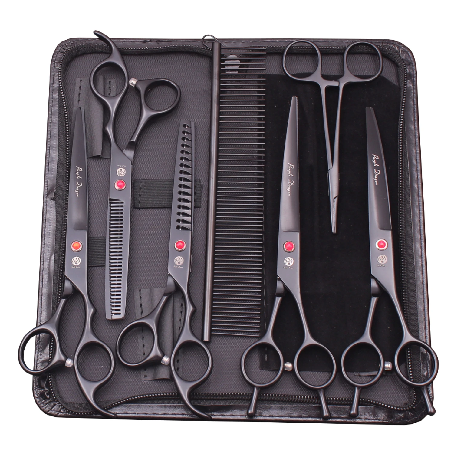 Superior Professional Grade Japanese Stainless Steel Dog Grooming Scissors Kit - Premium Top-notch Quality Shears for Precise Cu