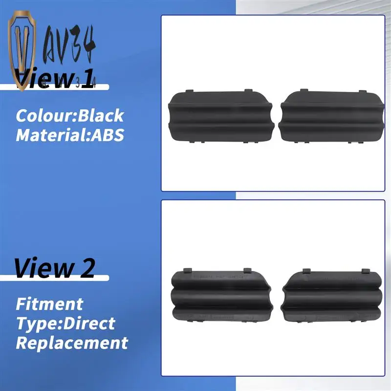 

AV34-Car Front Bumper-Plug 68157228AB,68157229AB For Jeep Grand Cherokee 2011-2013