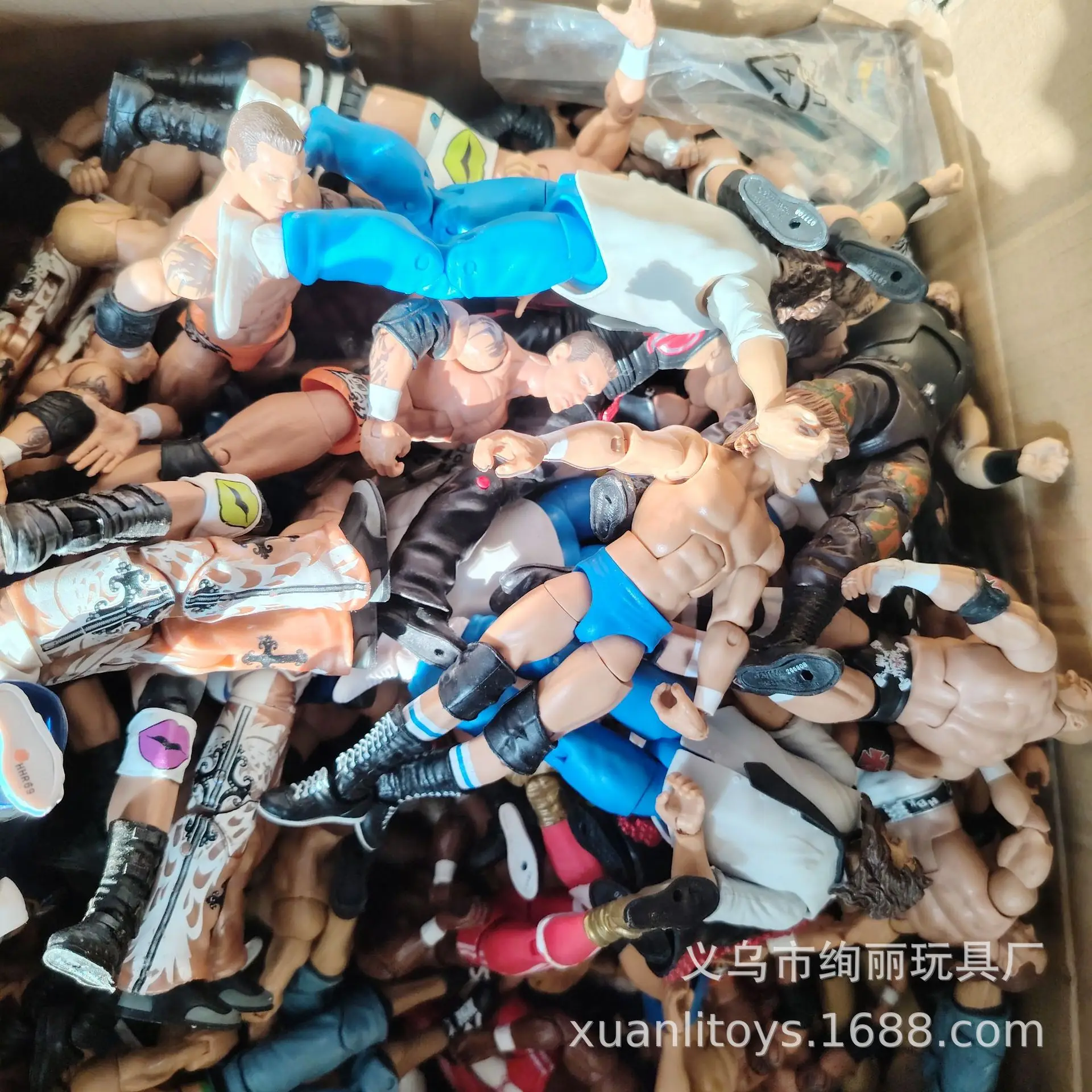 شخصيات المصارع والملاكم القابلة للتمركز للغاية، ألعاب متعددة المفاصل قابلة للجمع، عدة أنماط من أبطال المصارعين المصارعين #5