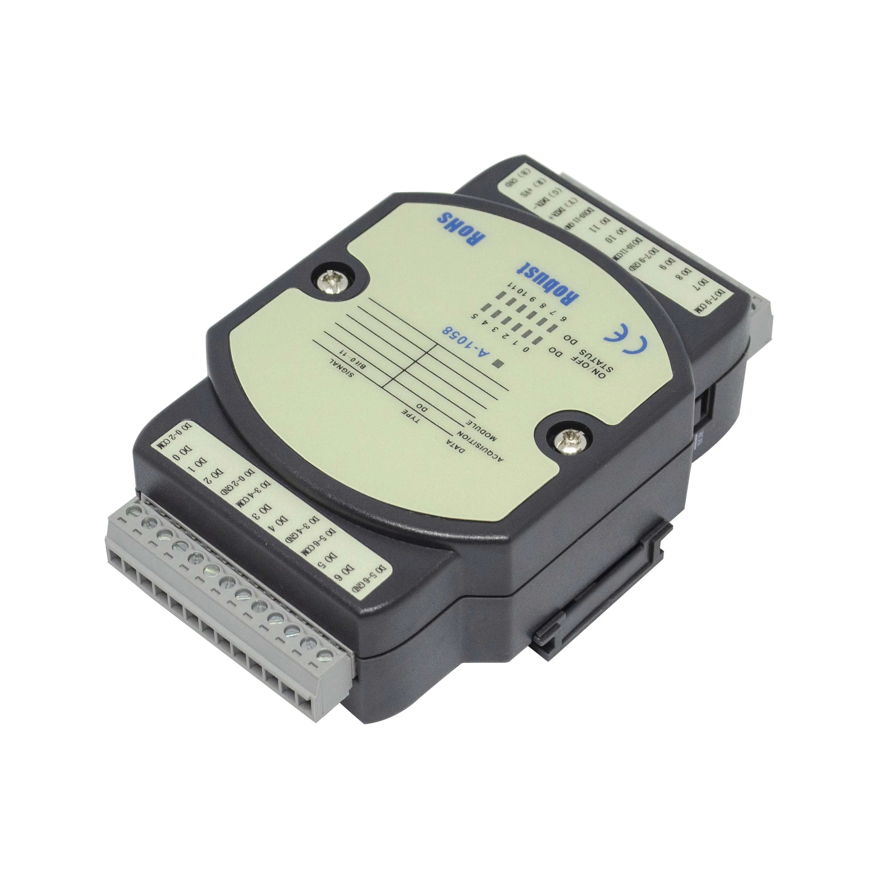 12DO Digital I/O Module with Modbus RTU RS-485 Port  (A-1058)