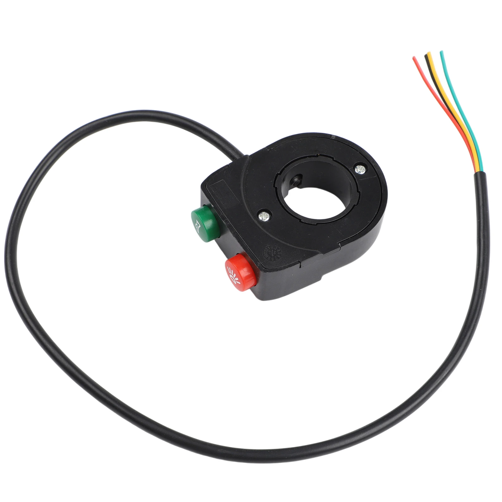 Horn- And Headlight Combination Button Switch For Motorcycle Scooter- ATV- Quad- Bike Lighting Accessories