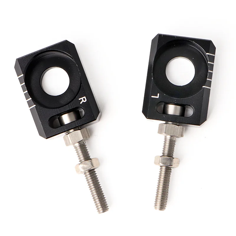 AliExpress TMQWAG Universal Motorcycle Aluminum Alloy Chain Adjuster for Sur-ron Light Bee Sting Axle Block Dirt Bike Repair Accessories