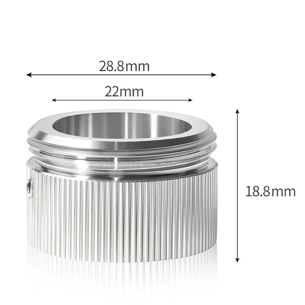 Valve Connector Radiator Thermostat Longitudinal Grooves Non-slip Grip Quick Installation Wrench Included For RA Valves