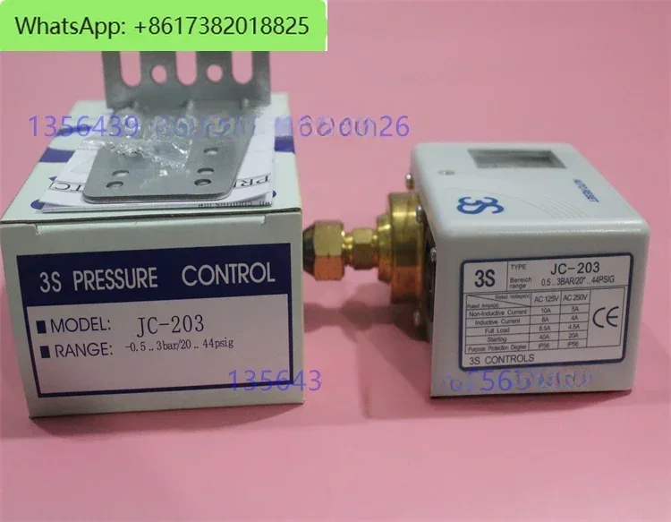 3S JC-245 JC-230 JC-220 JC-215 JC-210 JC-206 3S Pressure Switch