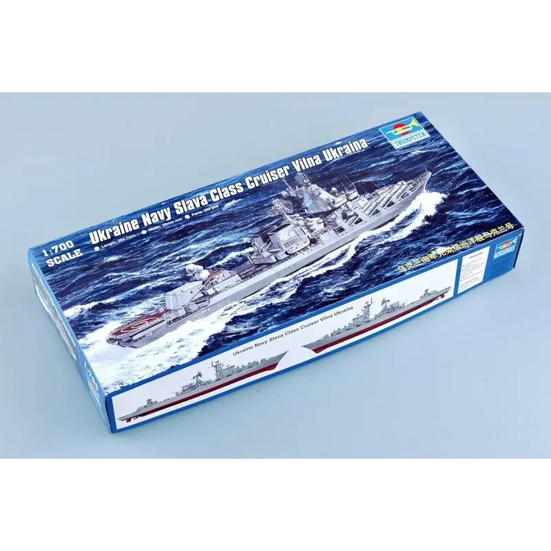 Trumpeter 05723 1/700 Ukraine Navy Slava Class Cruiser Vilna Ukraina - Scale Model Kit