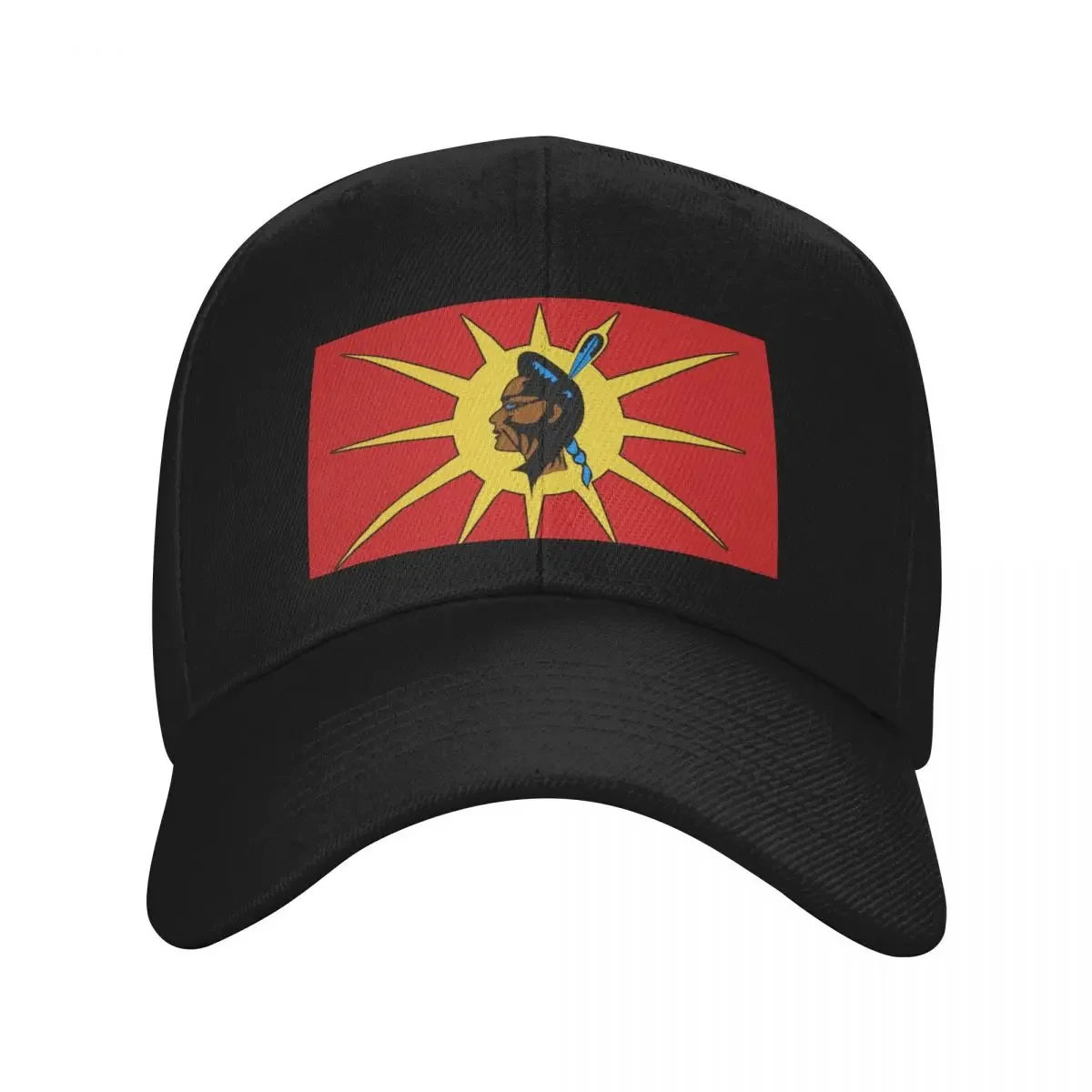 Mohawk Warrior Baseball Cap Hip Hop Beach Bag Hats For Men Women's