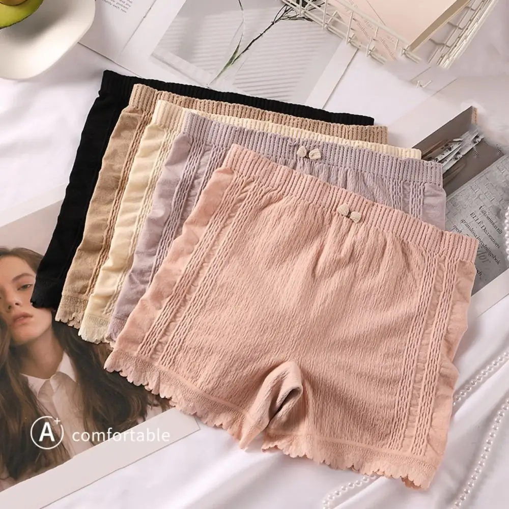 أزياء JK سلامة السراويل رقيقة جدا المضادة للوهج سلس السراويل الملابس الداخلية تنفس السيدات بيجامة السراويل الفتيات #4