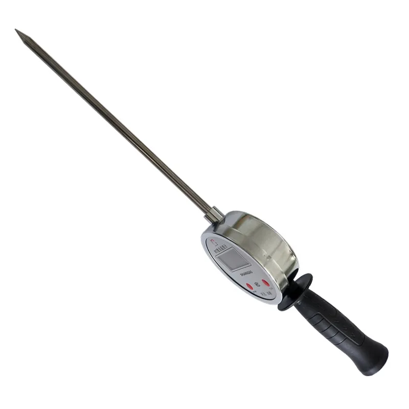 Memproduksi Termometer Digital Genggam Termometer Gagang Haystack Grain Insertion Probe Rod Termometer Reaktor