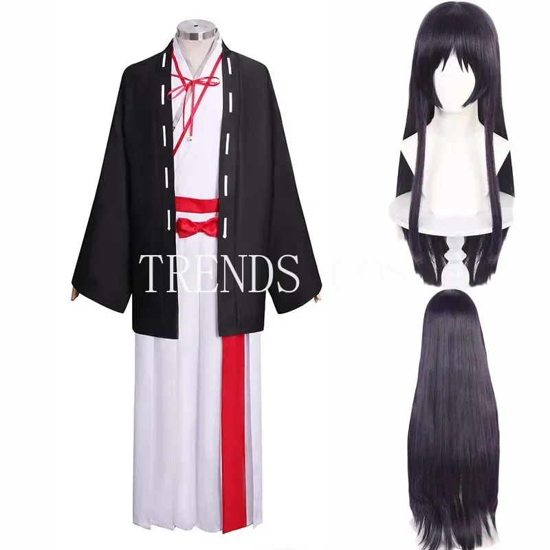 

Anime Jigokuraku Aza Toma Cosplay Costume Toma Kimono Aza Choubei Outfits Kostüm Wig for Halloween Comic Con Hell Paradis