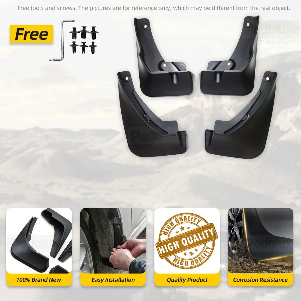 Genuine New Splash Guards Mud Flaps FOR 2022-2023 Lexus NX NX250 NX350 350h 450h