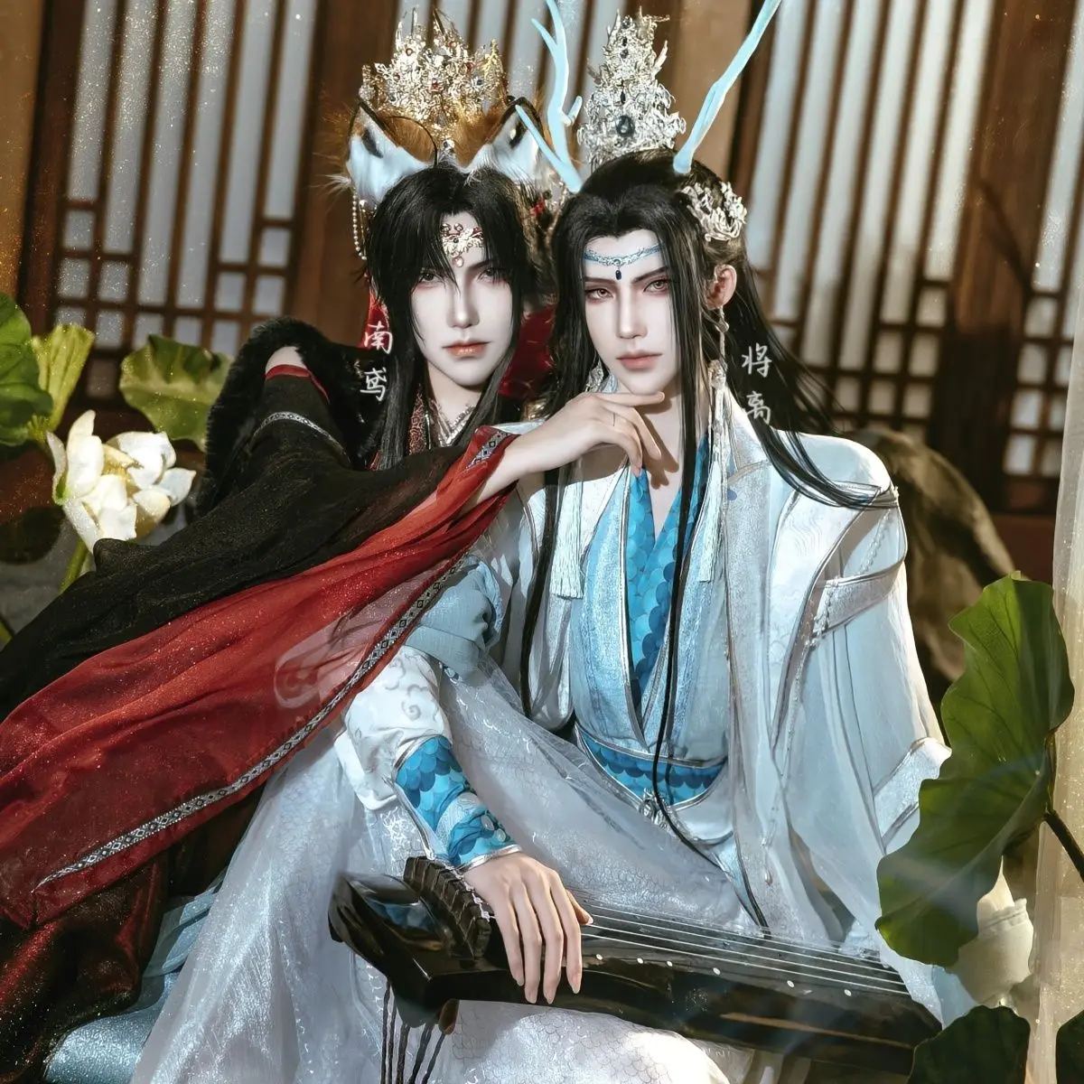 Moon Lie Qilin estilo antiguo, dragón Ji Fox Xian, disfraz Wei Wuxian Cos, actuación de estilo antiguo