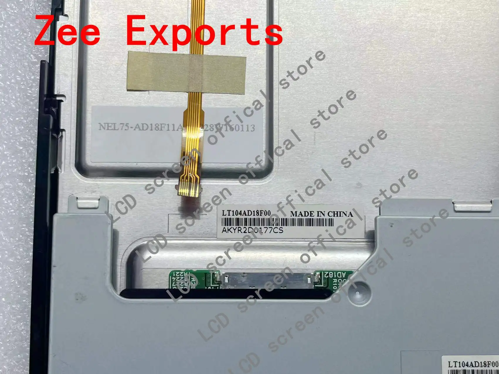 LT104AD18F00 Ban Đầu 100% Được Kiểm Tra Màn Hình LCD Hiển Thị Màn Hình Bảng Điều Khiển