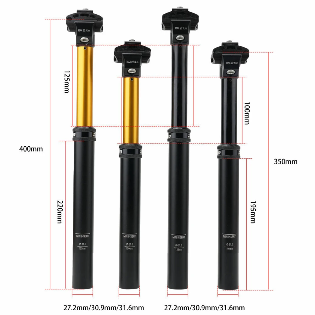 

Для горных/дорожных велосипедов 30,9-31,6 мм, велосипедный амортизатор, капельница, подседельный штырь, ручное управление, гидравлический алюминиевый сплав