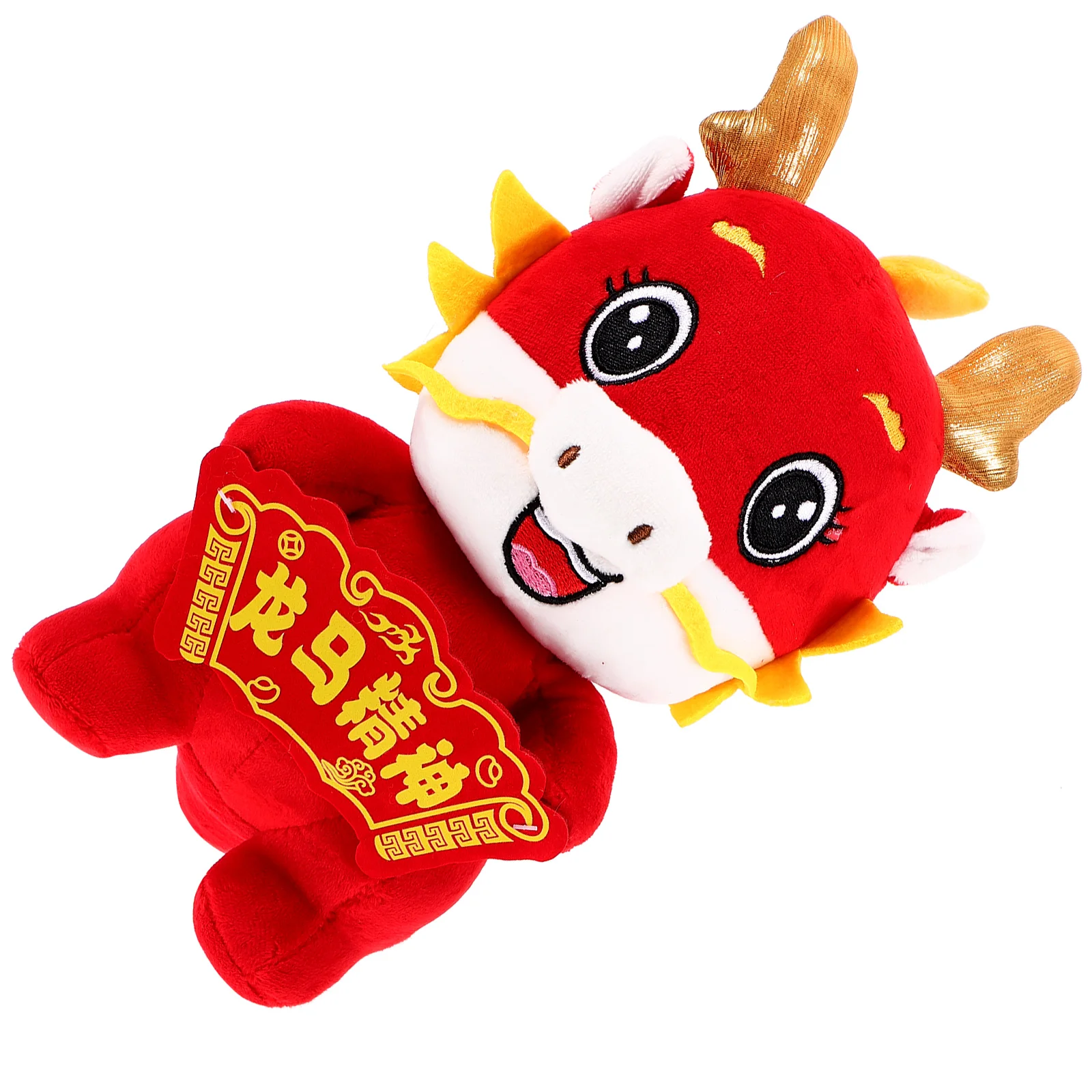 

Dragon Horse Spirit Plush Toy Year of The Mascot Gift Cartoon New Figurine Stuffed Child