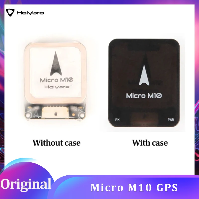 

Holybro Micro M10 GPS with IST8310 Compass Ceramic Patch Antenna 32X26mm for RC Airplane FPV Freestyle Long Range Drones