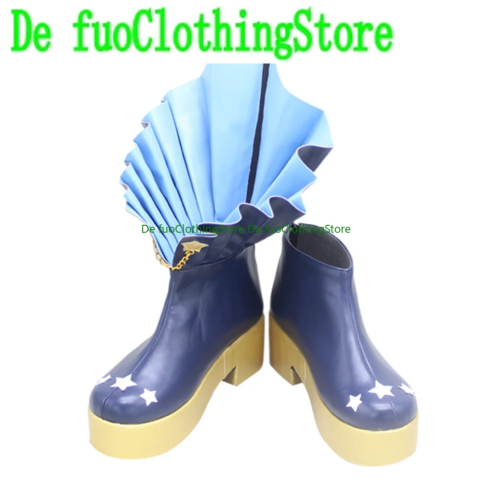 

DefuoClothing Store Hololive Hoshimati Suisei Cosplay ShoesHallowee ChristmasAnime Game Role-playing Halloween Party Props Shoes