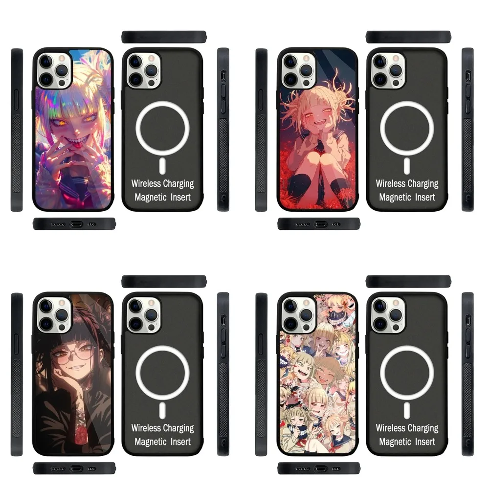 H-Himiko Toga Waifu  Phone Case Strong Magnetic For IPhone 16,15,14,13,Pro,Max,Plus,11,12,Mini For Magsafe Wireless Charging