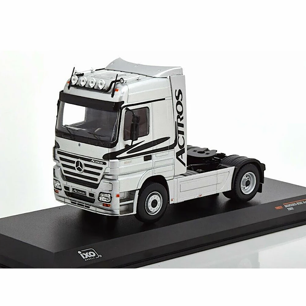 1:43 Scale Benz Actros Mp2 1844 2002 Tractor Die-cast Rare Classic Truck Head Model Hobby Collection Alloy Ornament Kid Gift Toy