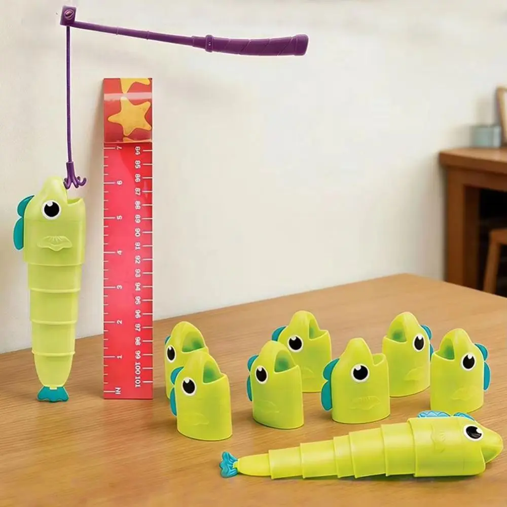 Giochi di Pesca Magnetici per Bambini, Set Educativo Precoce, Giocattolo Elettrico con Piattino da Pesca, Divertente Gioco di Pesca Magnetico a Cartoni Animati