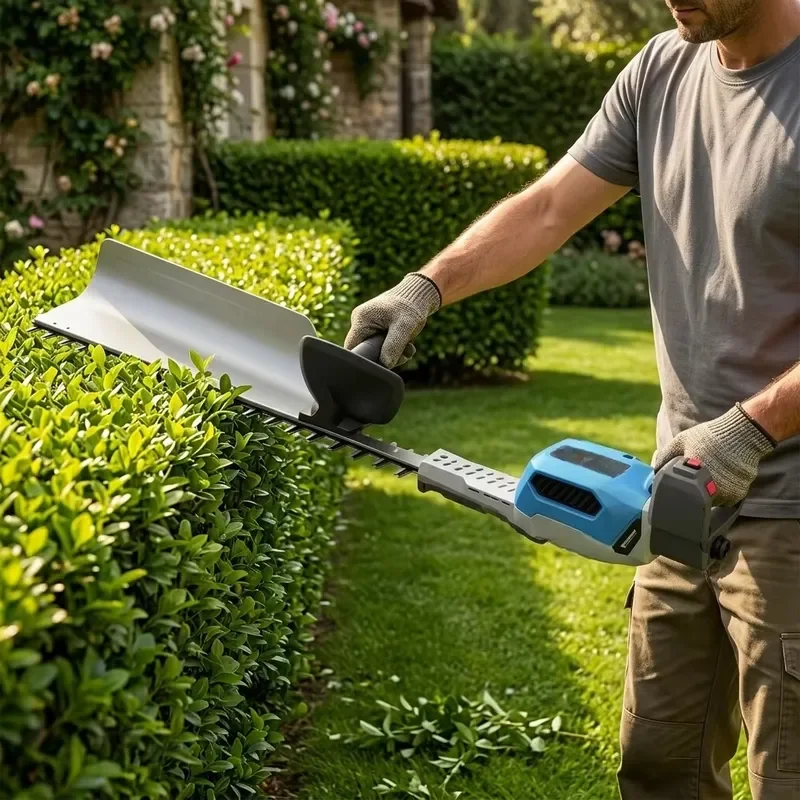 Best-selling Lithium-Hedge TrimmerTrimmerCutting Capacity 28inch Blade-Portable Electric Tool for Trimming Garden Shrubs