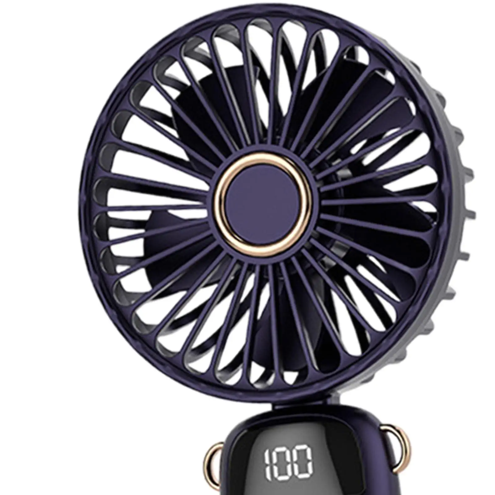 Mini ventilatore portatile piccolo ventilatore da tavolo personale, con supporto per telefono, Mini ventola portatile, ventola di raffreddamento personale per spiaggia, esterno