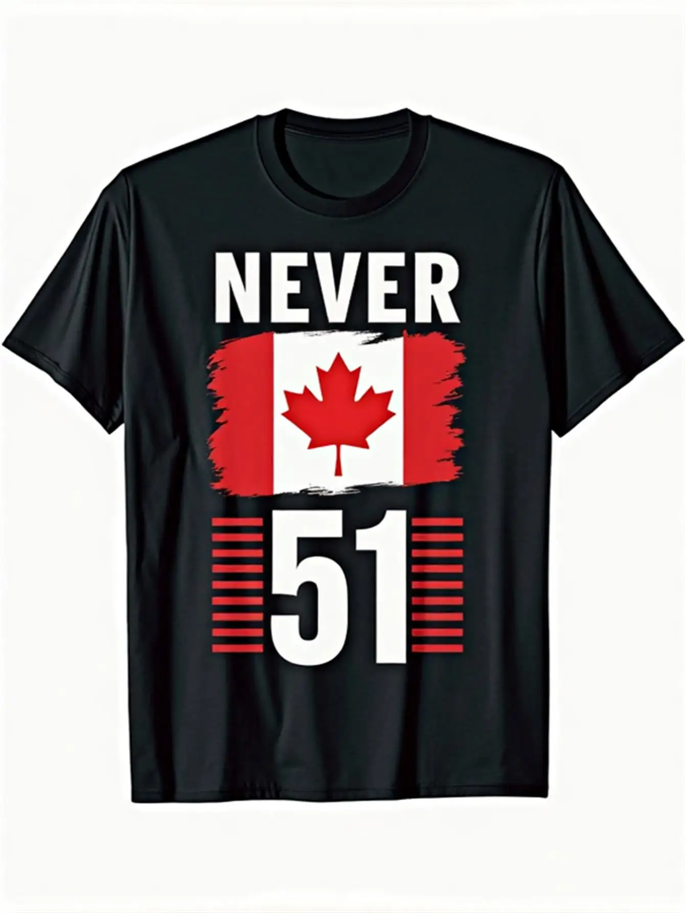 

Men's Canadian Maple Leaf Flag T-Shirt 100% Cotton Comfortable Crew Neck Bold Red and White Maple Leaf and Number 54 Design Always 54 Canadian Humor Casual Clothing Canada Themed Gift Suitable for All Seasons Machine Washable