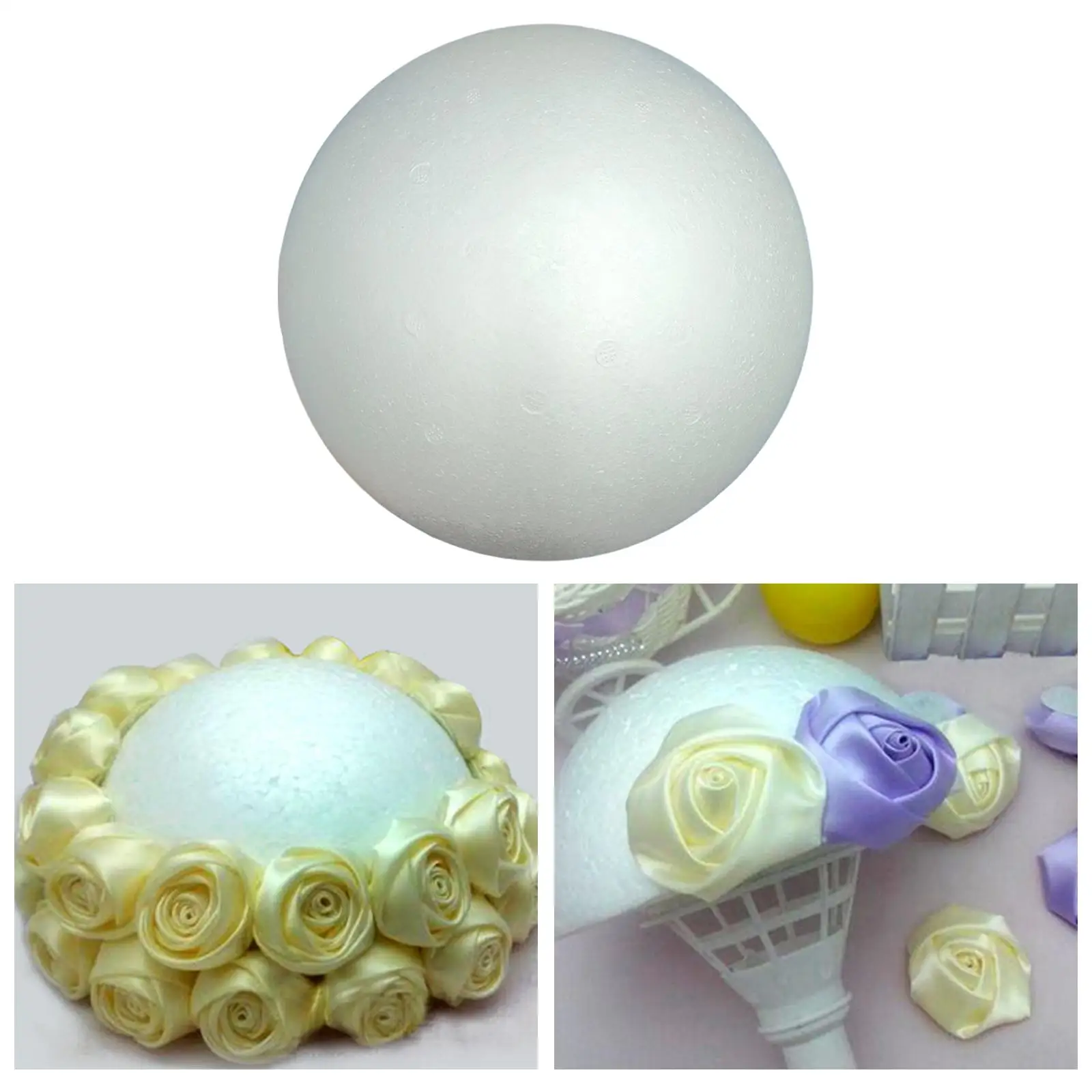 Foam Ball Half Circles Kids Gifts Smooth Toys School Supplies Mini 25cm for DIY Crafts Party Decor School Holiday