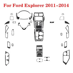 フォードエクスプローラー用カーボンファイバー製ステッカー,2011-14,myford explorer 2011-14,sonyオーディオシステムなし,車内装飾アクセサリー