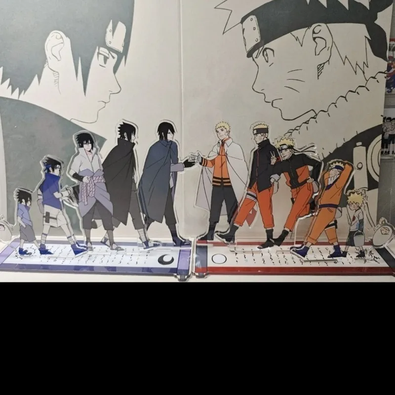 

Naruto Homemade Ornament Uzumaki Naruto Uchiha Sasuke Anime Peripheral Cartoon Plaque Creative Personalized Decoration Gift