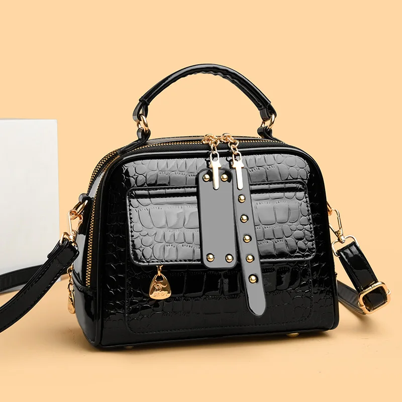 

Роскошная женская сумка высокого качества, кожаный кошелек, женская сумка через плечо, женские модные сумки, однотонная сумка A Main