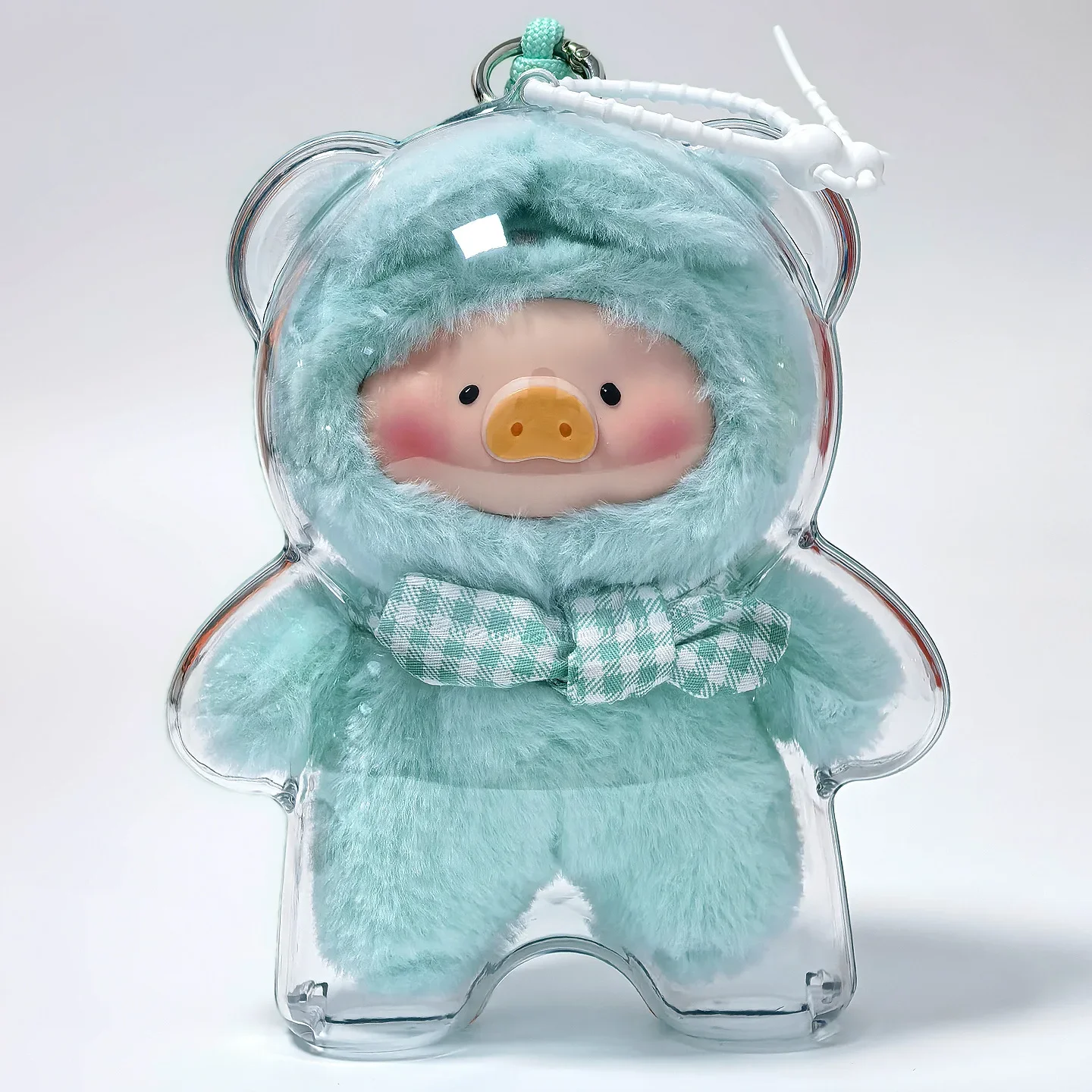 

LULU Pig Vinyl Plush Doll Dedicated Transparent Acrylic Storage Dust and Dirt Protection Case