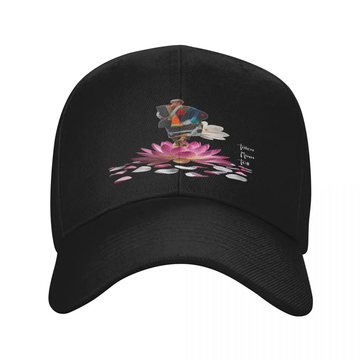 Thich Minh Tue Buddha Vietnam Buddha Sun Cap Cap Female Women's Cap Baseball Cap Men Man Hat Baseball Cap