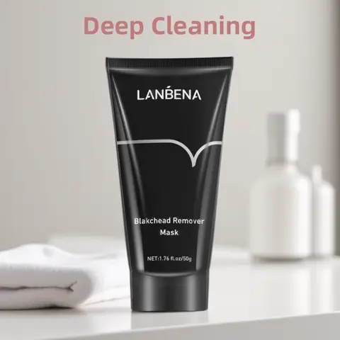 LANBENA Remove Blackhead Mask Shrinking Pore Deep Cleaning Mask Improve Rough Skin Acne Treatment Skin Brighteing Care Beauty