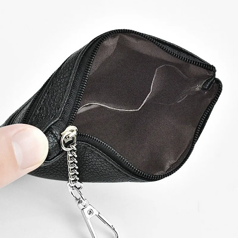 Fashion Leather Coin Purse Women Small Wallet Change Purses Mini Zipper Money Bags Men Pocket Wallets Key Holder