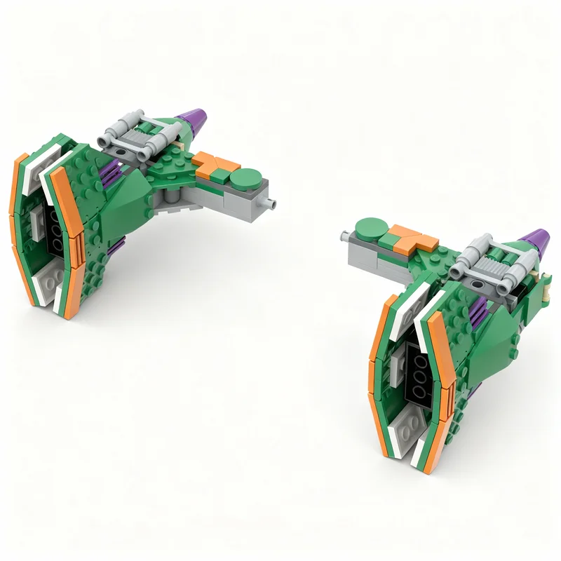

216pcs MOC Modular Ord Pedrovia Podracer Engines Star Battle Model Building Blocks Architecture Toys Christmas Gifts Education