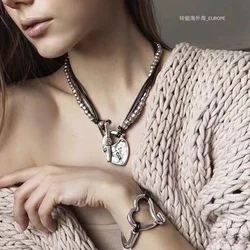 Spain Unode stainless steel alloy necklace original custom glamour fashion women's gift wholesale free shipping