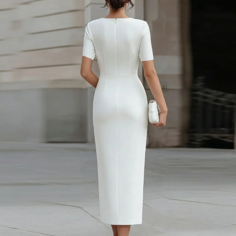 white cotton dress with pockets Poplin Florence Tuckernuck White / 12 aftersell-exclusions Wood:Maple w/ Walnut Top & Walnut Accents finished with a front 7 Best Cocktail Dresses