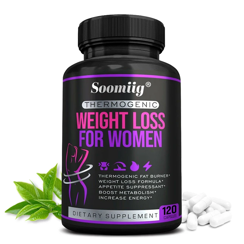 Thermogenic Fat Burner for Men & Women - All Day Fat Burner Metabolism Booster, Natural Appetite Suppressant, Weight Management