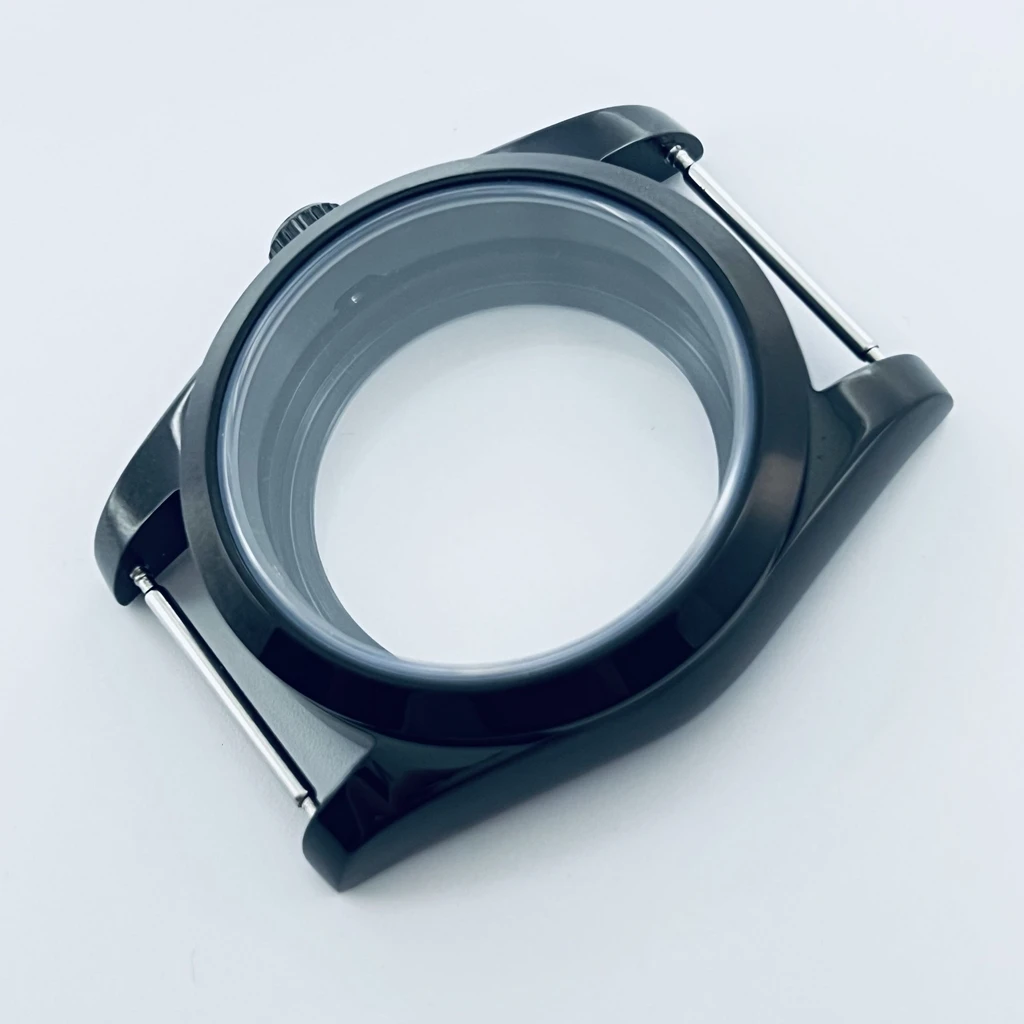 High Quality 36mm 40mm Black Case Sapphire Crysta Fit NH34 NH35 NH36 NH38 NH39 NH70 NH72 ETA2824 PT5000 Movement