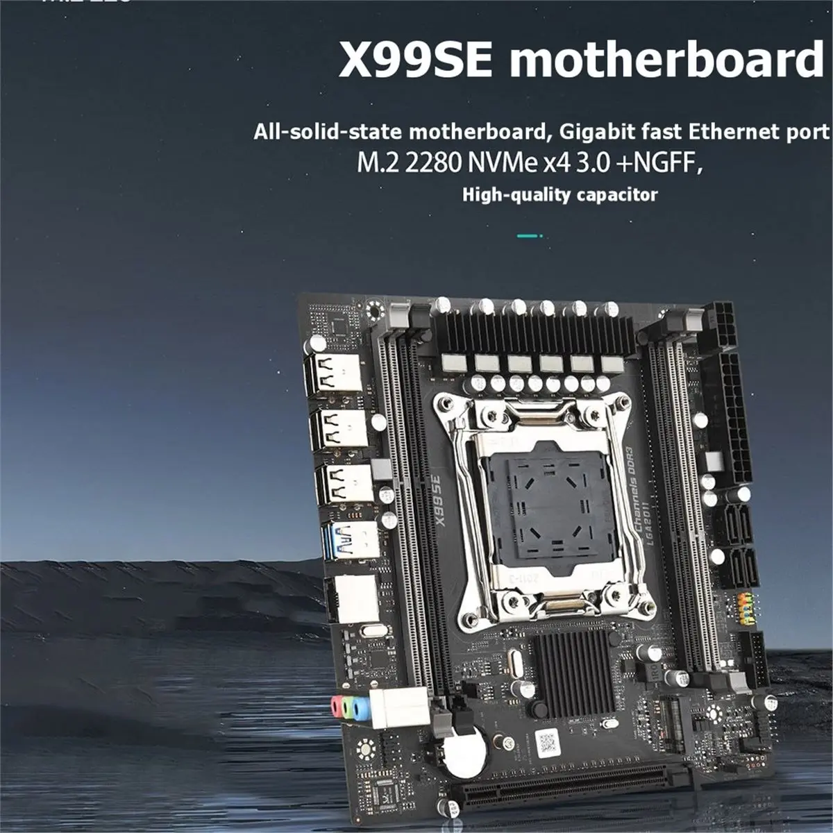 [VALUE PACK]X99 Motherboard Desktop Computer Motherboard 2011-Pin DDR3 Memory E5 Xeon 2666 V3 2678V3