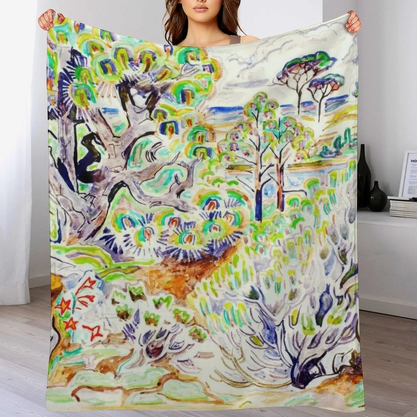 

Walter Anderson Throw Blanket No Pilling Soft Warm Blanket for Bed