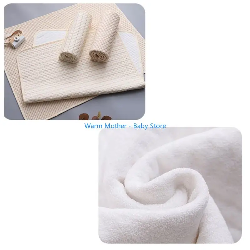 وسادة تغيير الحفاضات قابلة للطي للرضع مقاس كبير قابلة للتنفس، بساط تغيير سرير الطفل 57QE