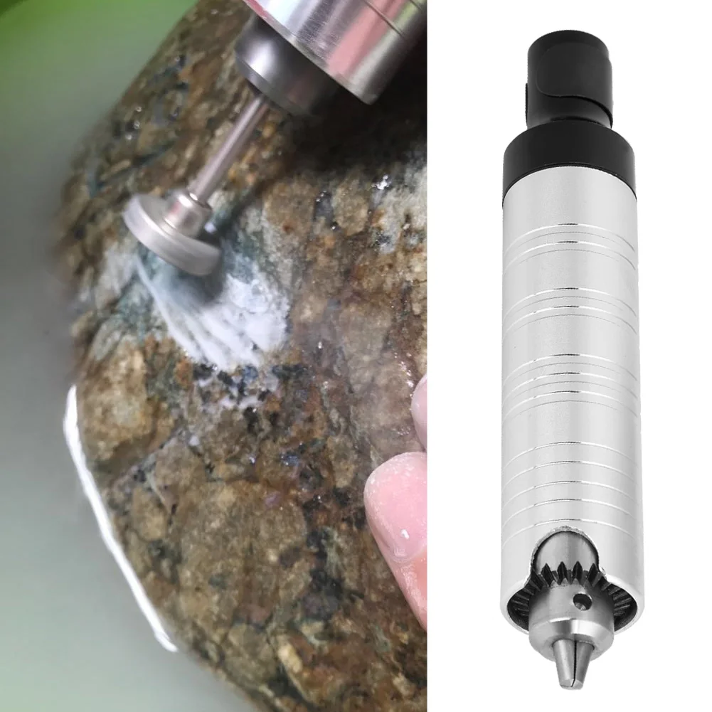 

Grinder Handpiece Stainless Steel Handpiece Chuck for Flexible Shaft Grinding Machine Handle Tool 0.3~4mm Flexible Shaft Handle