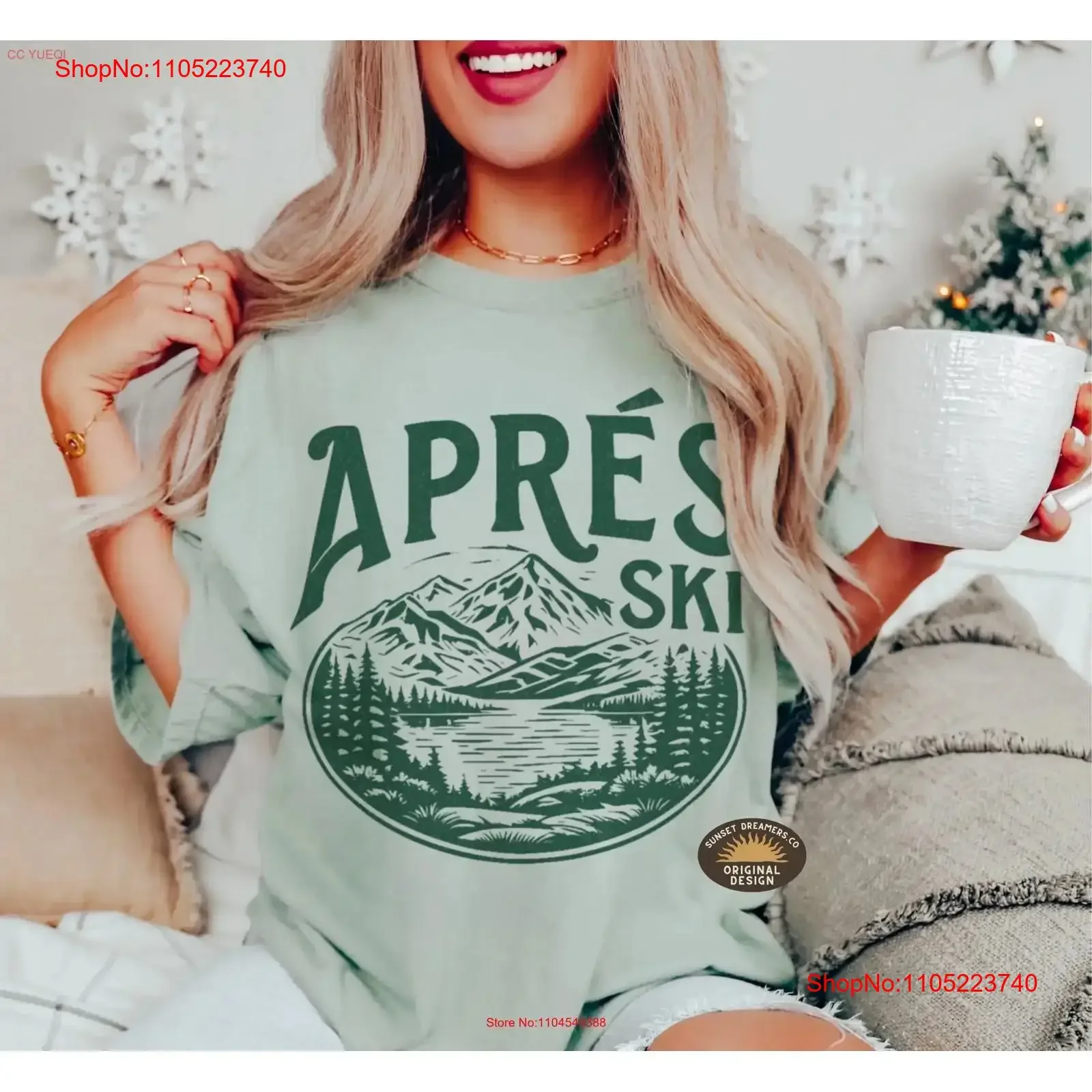 

Лыжная футболка Ski Apres свитер Aspen SweaT Bachelorette Mountain винтажная стираная повседневная универсальная дышащая модная графика