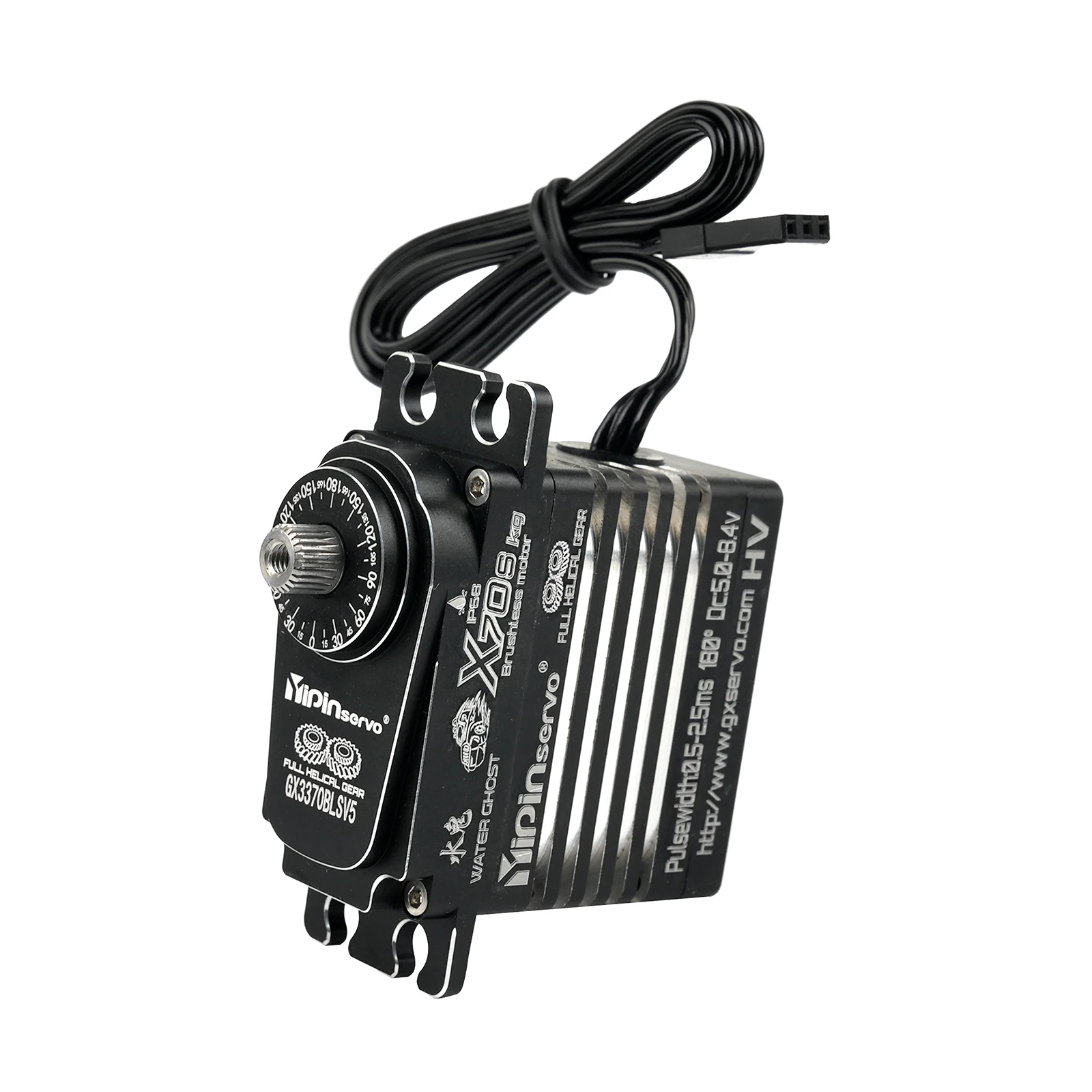 70 KG Vollmetall Digital Servo Bürstenlosen Motor X70 180 Grad Stahl Getriebe Servos DIY Teile Für 1/8 1/10 1/12 RC Autos Roboter Modell